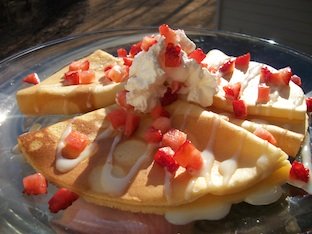 tres leches crepes