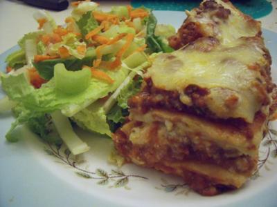 Crepe Lasagne alla Bolognese