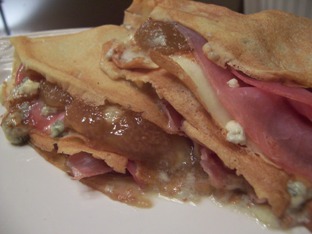 Crepe with Proscuitto