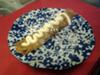 Cinnamon Roll Crepe made with real vanilla bean icing
