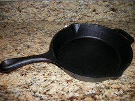 cast iron fry pan